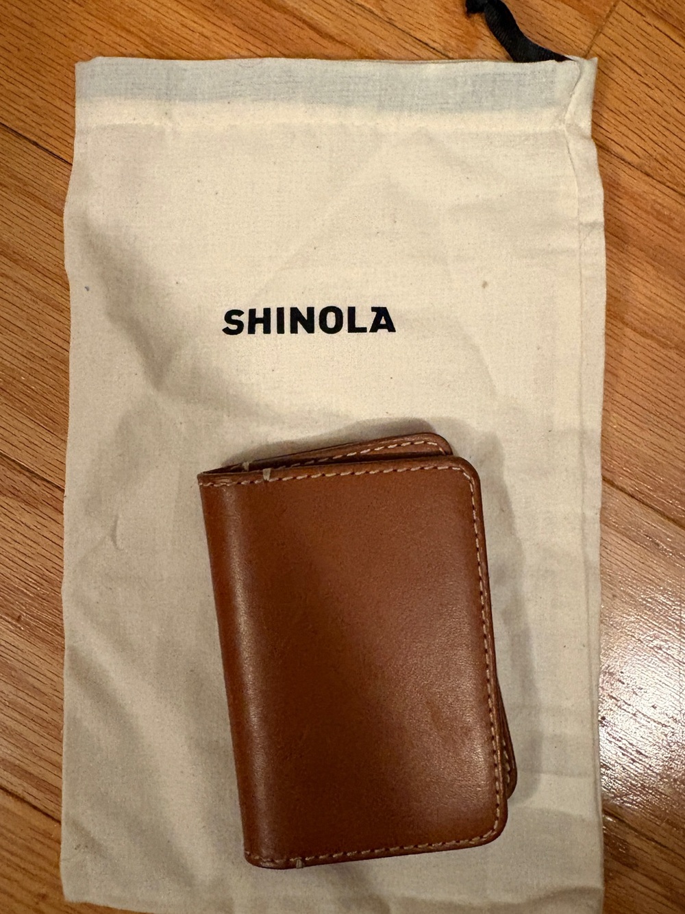 Shinola Business Card Holder Wallet